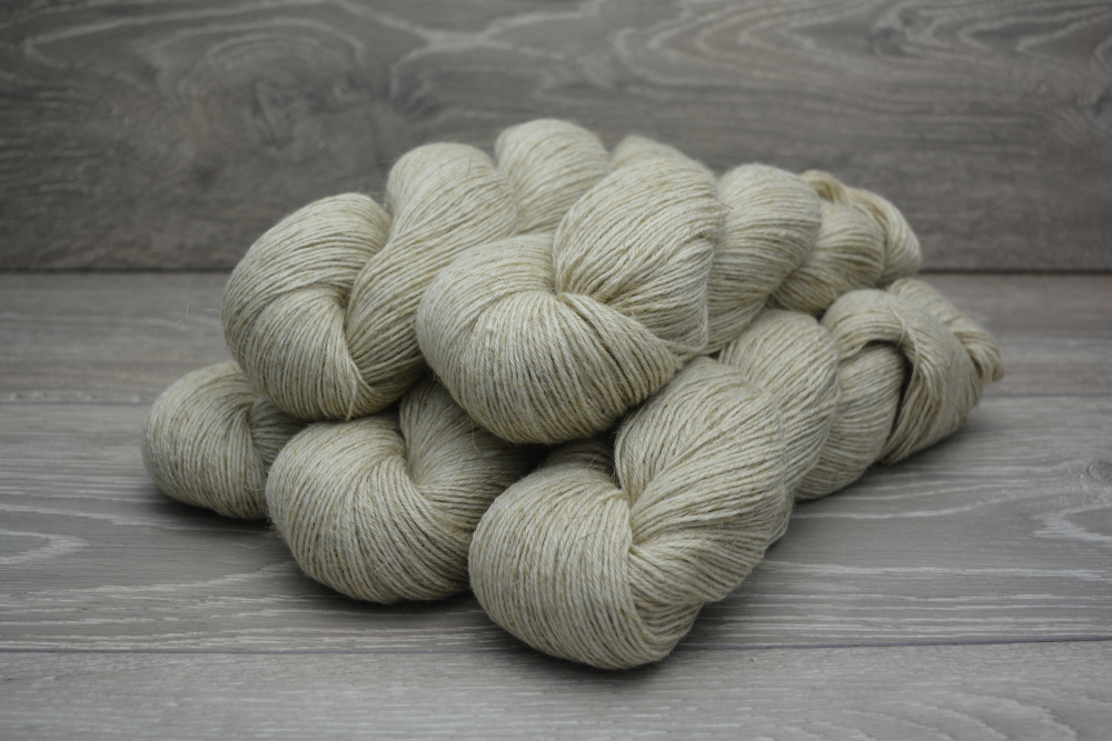 4 ply Sock Weight 51% Baby Alpaca 25% Linen 24% Tussah Silk 5 x 100g Pack