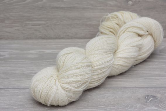 Lace Weight 100% Baby Alpaca Yarn 100gm hank